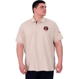 Mode XL U25306 Bej Pike Polo Yaka Erkek T-shirt