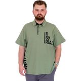 Mode XL U25309 Real Çağla Yeşili Polo Yaka Erkek T-shirt