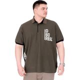 Mode XL U25309 Real Haki Polo Yaka Erkek T-shirt