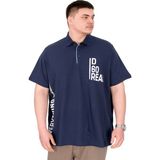 Mode XL U25309 Real İndigo Polo Yaka Erkek T-shirt