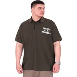Mode XL U25310 Yourself Haki Polo Yaka Erkek T-shirt