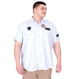 Mode XL U25601B Mavi Çift Kapaklı Gabardin Erkek Gömlek