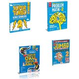 Model 2.sınıf Süper Turbo S.b.+Jumbo Hafta Süreç Değer.+Problemmatik +Süper Oku Süper Anla Set(4 Kitap)