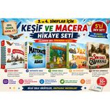 Model 3. ve 4. Sınıf Keşif ve Macera Hikâye Seti – 5'li Eğitici Öykü Koleksiyonu | Gezgin Günce, Matematik Adası, Orman Okulu, Yaz Öyküleri, Son Kale Çanakkale