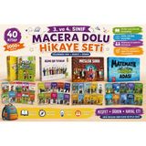 Model 3. ve 4. Sınıf Macera, Bilim ve Değerler Hikâye Seti (40 Kitap)