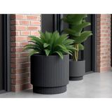 Model Büyük Dekoratif Modern Saksı ve Vazo 20 Lt (31,5 cm x 32 Cm) Hazneli