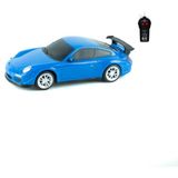 Model Car 1:24 Ölçek Uzaktan Kumandalı Spor Araba Yarım Fonksiyon Mavi