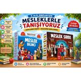 Model Çocuk Meslekleri Tanıyoruz Hikâye Seti | Meslek Bilinci & Meslek Sırrı | 3. ve 4. Sınıflar