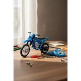 Model Cross Mavi Motorsiklet Sök Tak Tekerlekli 1:18 Ölçek 3+ Yaş