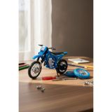 Model Cross Mavi Motorsiklet Sök Tak Tekerlekli 1:18 Ölçek 3+ Yaş
