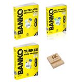Model Eğitim LGS 8. Sınıf BANKO Matematik Fen ve Türkçe Soru Bankası 3lü Set + Telefon Standı