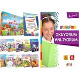 Model Eğitim Yayıncılık 1.sınıf Ay Masalları Hikaye Seti ve Keyifle Okuyorum Anlıyorum