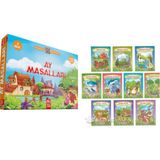 Model Eğitim Yayıncılık 1.sınıf Ay Masalları Hikaye Seti ve Medyan Hikaye Seti Toplam 20 Kitap