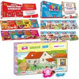 Model Eğitim Yayıncılık 1.sınıf Sosyal Kulüp Etkinlikleri +Öykülerle Hayat Bilgisi + Mavideniz Hikaye Seti 8+1