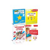 MODEL EĞİTİM YAYINCILIK 2.sınıf Akıllı Süper Defter+Telafi Kitabı+Colorful English Grade 2+Matematik Problem ve Test Kitabım