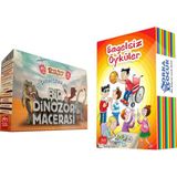 Model Eğitim Yayıncılık 2. Sınıf Bir Dinozor Macerası Hikaye Seti ve Engelsiz Öyküler 6 Kitap
