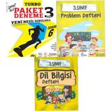 Model Eğitim Yayıncılık 3. Sınıf Turbo Paket Deneme ve Problem+ Dil Bilgisi Defteri