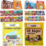 Model Eğitim Yayıncılık 3 ve 4. Sınıflar Için Meslek Sırrı Hikaye+Meslek Bilinci Hikaye Serisi ve Problem+Dil Bilgisi Defteri