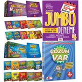 Model Eğitim Yayıncılık 4. Sınıf Jumbo Tüm Dersler Deneme+Fen Bilimleri Öyküleri 1.seri Fen Köyü ve 2.seri Fen Köyü Büyüyor ve Çözüm Var