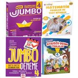 Model Eğitim Yayıncılık 4. Sınıf Olimpiyat Sorularıyla Jumbo Soru Bankası + Tüm Dersler Deneme ve Matematik Problem Test Kitabım+ Atasözü Deyimler