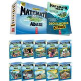 Model Eğitim Yayıncılık Doğan Yıldız Matematik Adası Hikaye Serisi 3.sınıf ve 4.sınıf Ciltsiz 10 Kitap Türkçe
