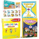 Model Eğitim Yayıncılık Laklak Hikaye Serisi 10 Kitap -Atasözü-Deyimler- Colorful English 2 ve Tüm Dersler Yaprak Test