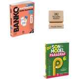 Model Eğitim Yayıncılık Model Eğitim 6. Sınıf Banko Matematik ve Paragraf Soru Bankası + Telefon Standı