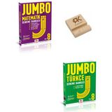 Model Eğitim Yayıncılık Model Eğitim Lgs 8. Sınıf Jumbo Matematik ve Türkçe Deneme Bankası + Telefon Standı