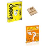 Model Eğitim Yayıncılık Model Lgs 8. Sınıf Banko Matematik ve Problemlerle Matematik Soru Bankası + Telefon Standı