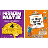 Model Eğitim Yayınları 4. Sınıf Problemmatik Yeni Nesil Sorular + Okuma Anlama Bir Öykü Bir Tema