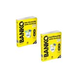 Model Eğitim Yayınları 8.Sınıf Banko Matematik + Fen Bilimleri Soru Bankası (2 Kitap)