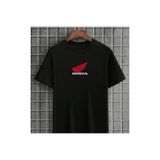 MODEL Honda logo Baskılı t-shirt