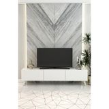 Model Vera 180 cm Televizyon Ünitesi 3 Kapaklı Tv Ünitesi – Modern Tv Sehpası | Televizyon Konsolu - Beyaz
