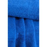 MODELHOME %100 Pamuk Koyu Renkli 2'li 200 gr Kuaför, El, Yüz ve Baş Havlusu - 50 x 90 cm - Mavi