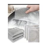 MODELHOME 3 Adet Bulaşık Teli Çift Taraflı Bulaşık Bezi Teli Mutfak Banyo Lavabo (20X20 CM)