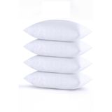 MODELHOME 4 Adet Boncuk Silikon Yastık (900 gram) Antialerjik (50x70 Cm) 4 ADET Tek Ebat 50 x 70