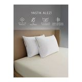 MODELHOME Yastık Alezi Sıvı Geçirmez %100 2'li Pamuk Yastık Koruyucu 50x70 Cm