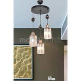 Modelight Akses Kure / Karo 3Lu Optik Camli Avize