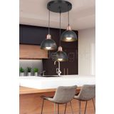 Modelight Bella 3Lu Avıze Sıyah Salon-Oturma Odası-Cocuk Odası-Yemek-Yatak Odası--Antre-Mutfak