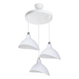 ModeLight Esta Üçlü Opal Avize Beyaz