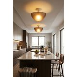 Modelight Roma Plafonyer Avize - Modern Retro Tavan Aydınlatması - Salon, Yatak Odası, Mutfak, Koridor, Antre ve Hol Tavan Aydınlatması - BAL/BEYAZ