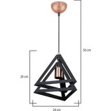 Modelight Sorti Tekli Avize - 1 - Siyah