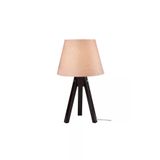 Modelight Tripod Abajur Kahve Ayak / Kahve Sapka Mdl.2648