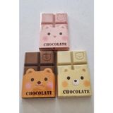 Modellino 3 Adet 3 Farklı Renkte Kare Çikolata Şekilli/kokulu Chocolate Eraser - Tek ürün
