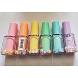 Modellino 6 Pastel Renk Pullu Oje Fosforlu Kalem