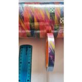 Modellino 60 Metre Gökkuşağı Renkli Şeffaf Bant Rbc 60X1.2CM Ms Crystal Clear Tape