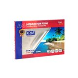 Modellino A4 Laminasyon Filmi Kraf 100 Adetli Paket - 75 Micron