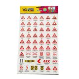 Modellino Eva Sticker Nova Color Doğa Trafik Bilim Uzay Harfler Sayılar Spor Eğitim Atatürk Evler Temalı