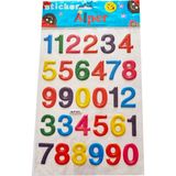 Modellino Kabartma Sticker Etiketler 30X17CM Emoji Kalp Hayvanlar Bayrak Meyveler Smiley Kuşlar Kelebekler - ALP-071