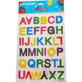Modellino Kabartma Sticker Etiketler 30X17CM Emoji Kalp Hayvanlar Bayrak Meyveler Smiley Kuşlar Kelebekler - ALP-072